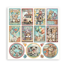 Stamperia Furry Friends 2 - 8 x 8 Single-Sided Paper Pad