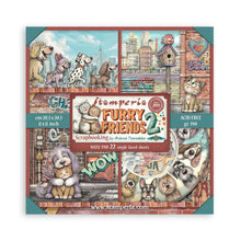 Stamperia Furry Friends 2 - 8 x 8 Single-Sided Paper Pad