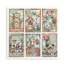 Stamperia Furry Friends 2 - 8 x 8 Single-Sided Paper Pad