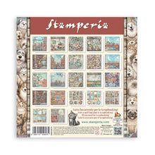 Stamperia Furry Friends 2 - 8 x 8 Single-Sided Paper Pad