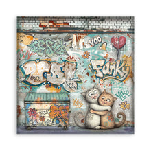 Stamperia Furry Friends 2 - 8 x 8 Single-Sided Paper Pad