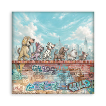 Stamperia Furry Friends 2 - 8 x 8 Single-Sided Paper Pad