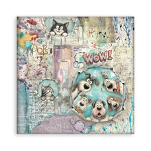Stamperia Furry Friends 2 - 8 x 8 Single-Sided Paper Pad