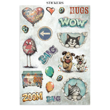 Stamperia Furry Friends 2 - Junk Journal