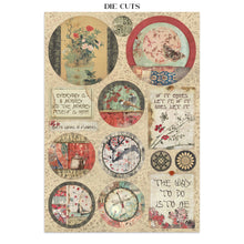 Stamperia Oriental Garden - Junk Journal Focus Points A5
