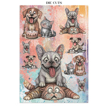 Stamperia Furry Friends 2 - Junk Journal Focus Points