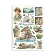 Stamperia Herbarium Silvae - Washi Pad