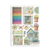 Stamperia Daisy Art - Washi Pad