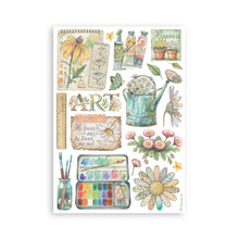 Stamperia Daisy Art - Washi Pad