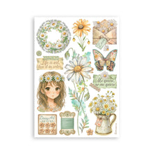 Stamperia Daisy Art - Washi Pad
