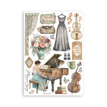 Stamperia Symphony - Washi Pad