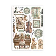 Stamperia Symphony - Washi Pad
