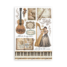 Stamperia Symphony - Washi Pad