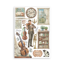 Stamperia Symphony - Washi Pad