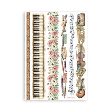 Stamperia Symphony - Washi Pad