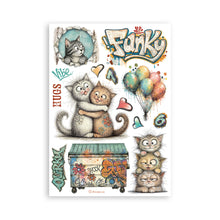 Stamperia Furry Friends 2 - Washi Pad