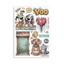Stamperia Furry Friends 2 - Washi Pad