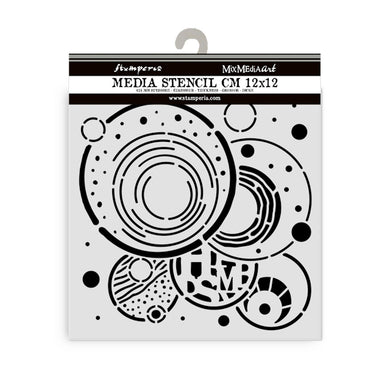 Stamperia Furry Friends - Vibrant Circles Stencil