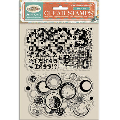 Stamperia Furry Friends - 2 Patterns Stamp Set