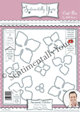 Phill Martin Sentimentally Yours Adornments Collection - Floral Finery Perfectly Plain