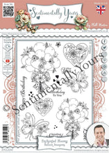Phill Martin Sentimentally Yours A5 Clear Stamp Set - Enchanted Blooms Balloon Bouquets
