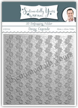 Phill Martin Sentimentally Yours 3D Embossing Folder - Daisy Cascade