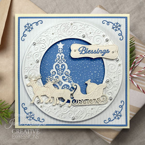 Creative Expressions Jamie Rodgers Festive Collection - Santa's Sleigh