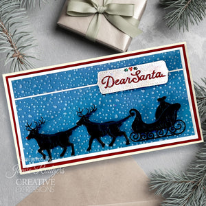 Creative Expressions Jamie Rodgers Festive Collection - Santa's Sleigh
