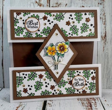 Phill Martin Sentimentally Yours A5 Clear Stamp Set - Enchanted Blooms Fabulous Flowers
