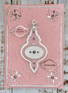 Phill Martin Sentimentally Yours Festive Collection - Layered Opulence Bauble
