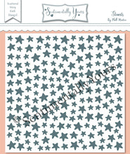 Sentimentally Yours 6 x 6 Stencil : Scattered Stars
