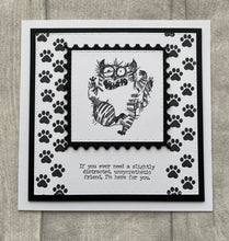 Tim Holtz Rubber Stamp Set - Snarky Cat