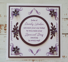 Phill Martin Sentimentally Yours A5 Clear Stamp Set - Frame Maker : Elegant Scrolls