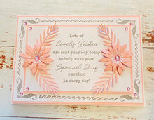 Phill Martin Sentimentally Yours A5 Clear Stamp Set - Frame Maker : Elegant Scrolls