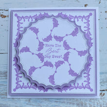 Phill Martin Sentimentally Yours A5 Clear Stamp Set - Frame Maker : Nouveau Flourish