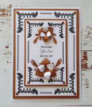 Phill Martin Sentimentally Yours A5 Clear Stamp Set - Frame Maker : Nouveau Flourish