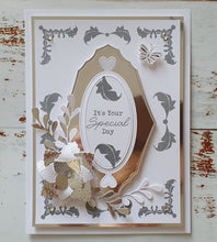 Phill Martin Sentimentally Yours A5 Clear Stamp Set - Frame Maker : Nouveau Flourish