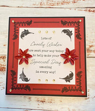 Phill Martin Sentimentally Yours A5 Clear Stamp Set - Frame Maker : Nouveau Flourish