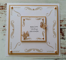 Phill Martin Sentimentally Yours A5 Clear Stamp Set - Frame Maker : Elegant Scrolls