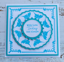 Phill Martin Sentimentally Yours A5 Clear Stamp Set - Frame Maker : Nouveau Flourish