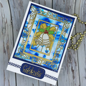 Dies by Sue Wilson Festive Collection - Stained Glass Bells