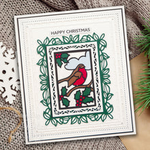 Dies by Sue Wilson Festive Collection - Stained Glass Christmas Songbird