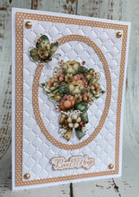 Phill Martin Sentimentally Yours 3D Embossing Folder - Sumptuously Quilted