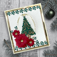 Creative Expressions Jamie Rodgers Festive Collection - Rippled Poinsettia