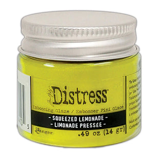 Distress Embossing Glaze - Squeezed Lemonade