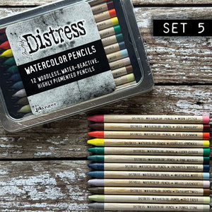 Distress Watercolour Pencils - Set 5