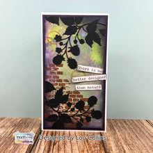 TEXT{ures} Beneath the Brambles Meadow Background Elements 4in x 8in Clear Stamp Set