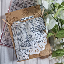 Woodware Clear A5 Stamp Set - Tag Collection