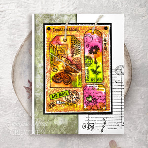 Woodware Clear A5 Stamp Set - Tag Collection