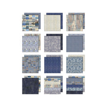 Tim Holtz Idea-ology - Palette Collection : Indigo 8 x 8 Paper Pad